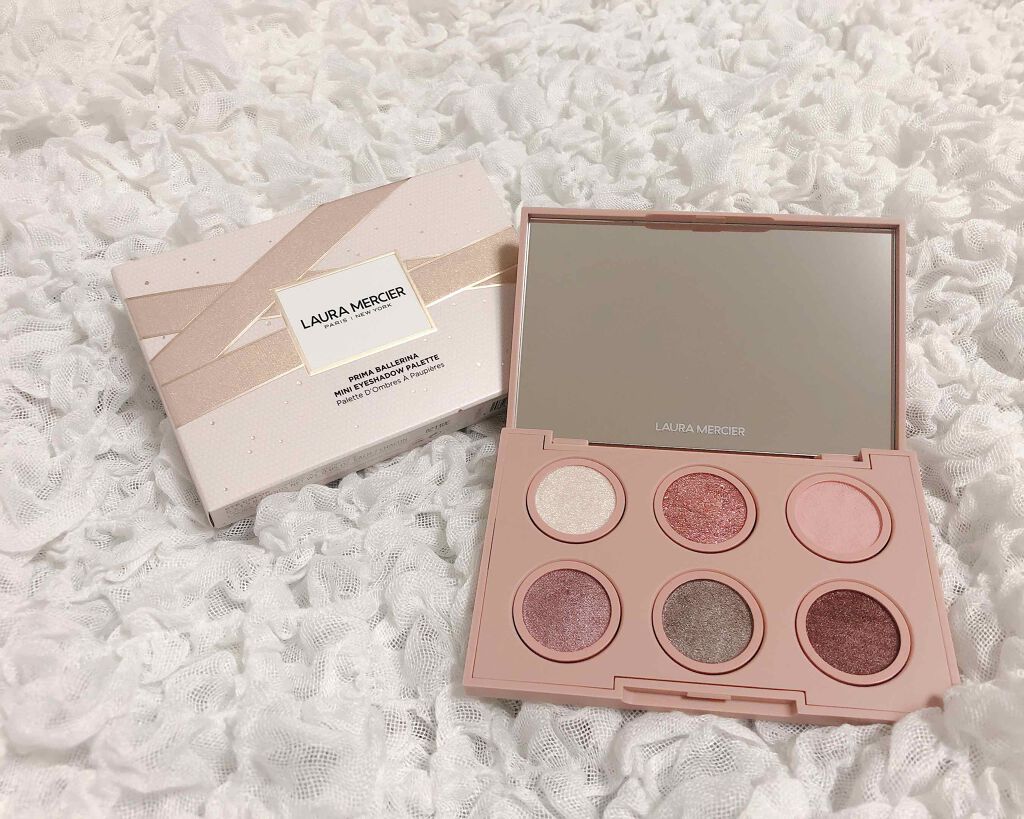 プリマ バレリーナ ミニ アイシャドウ パレット/ローラ メルシエ/アイシャドウパレットを使ったクチコミ（2枚目）