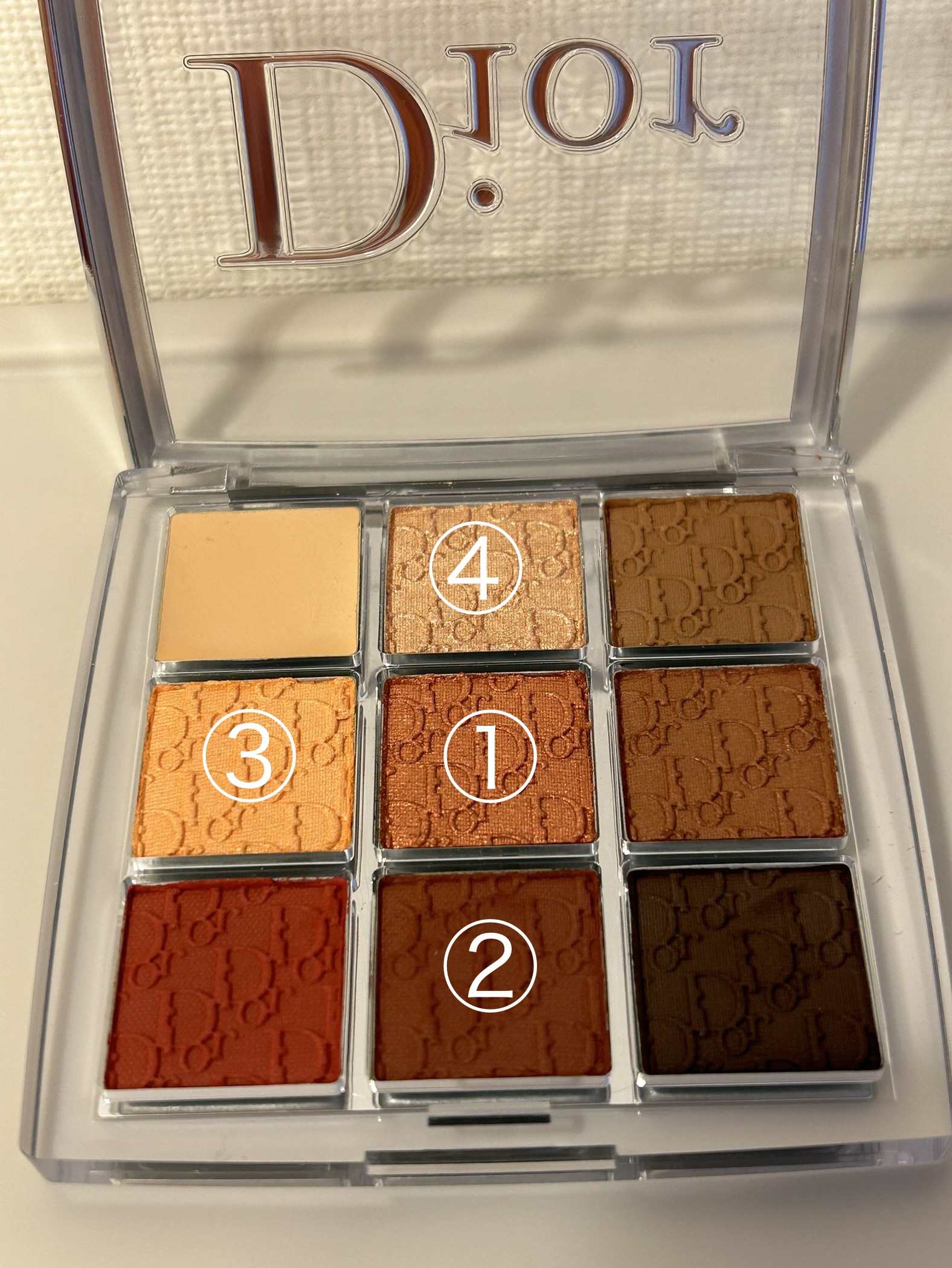 ディオール バックステージ アイ パレット/Dior/アイシャドウパレットを使ったクチコミ（3枚目）