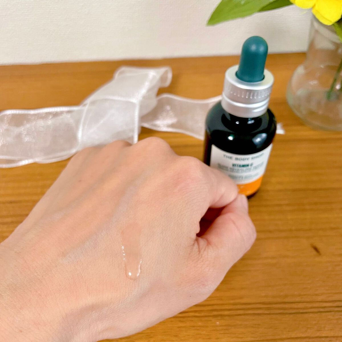 C10 グロウ セラム/THE BODY SHOP/美容液を使ったクチコミ（3枚目）