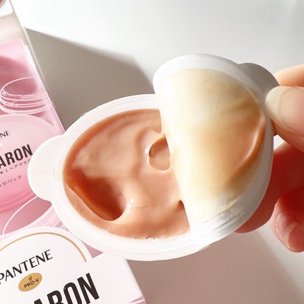 パンテーンマカロン ヘアマスク 色つやリッチ/パンテーン/ヘアマスク・ヘアパックを使ったクチコミ(4枚目)