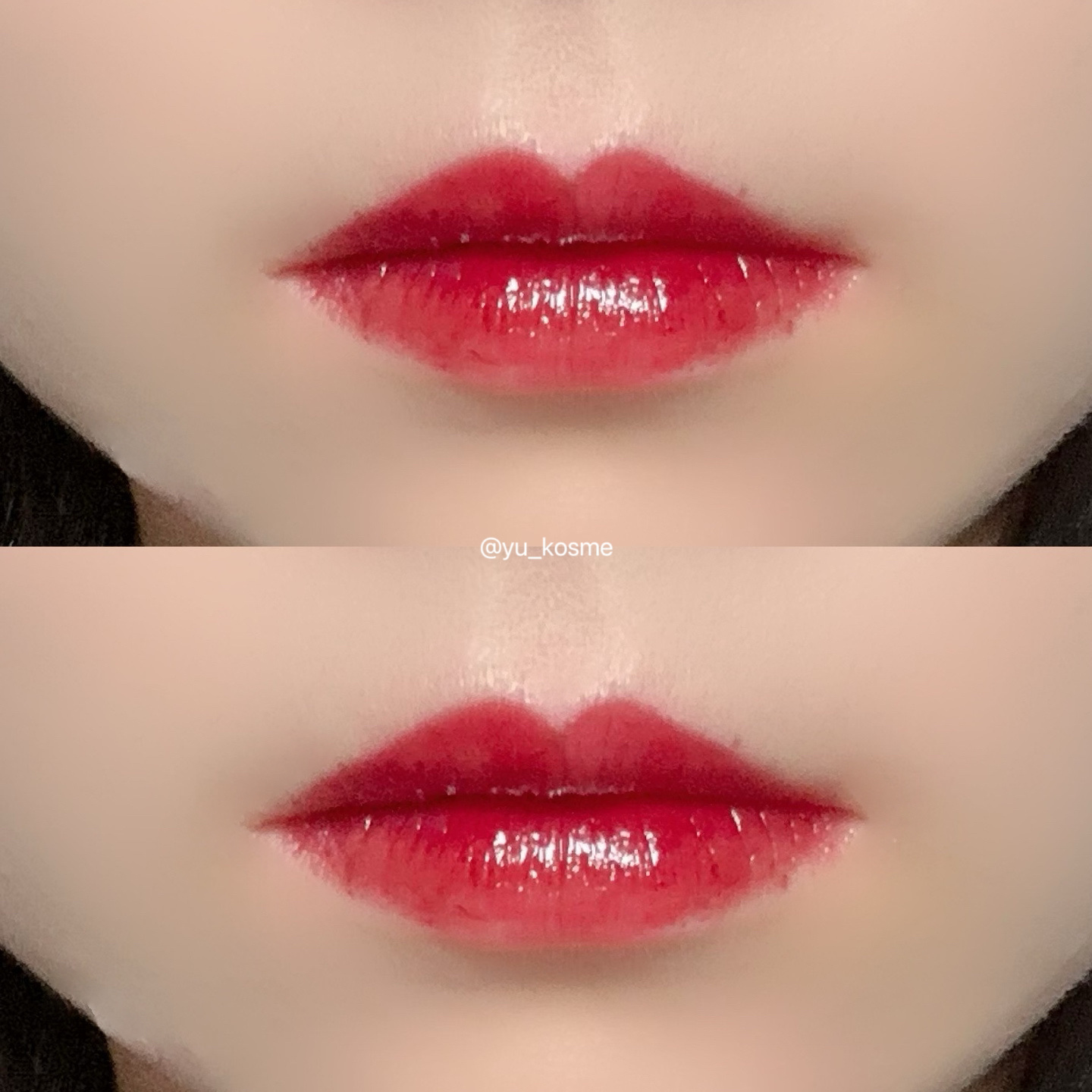 アップトゥーミー　ハグマイリップ　カラーロックプランパー 005 プッシュミー/up2me/リッププランパーを使ったクチコミ（3枚目）