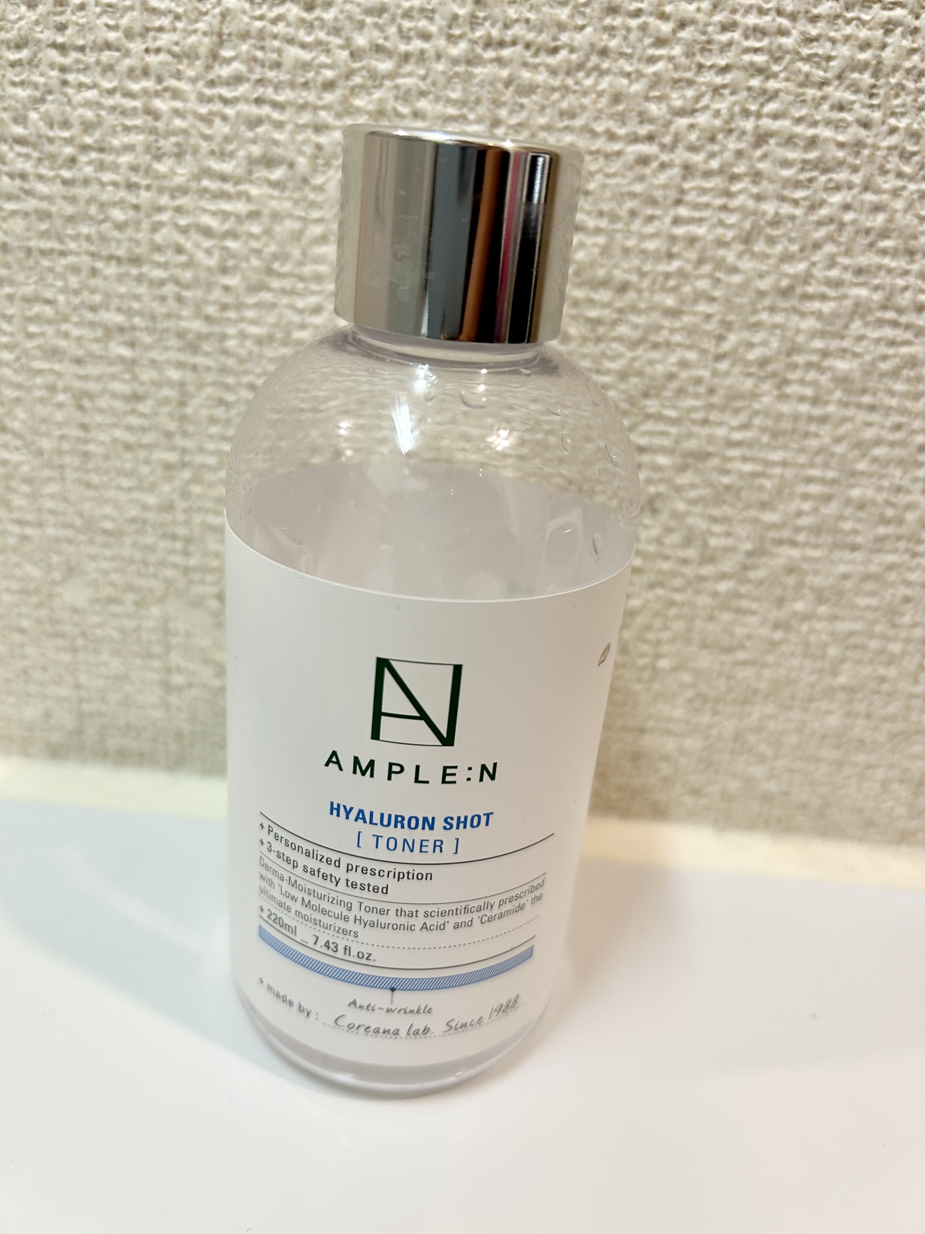 ヒアルロンショット化粧水/AMPLE:N/化粧水を使ったクチコミ（1枚目）