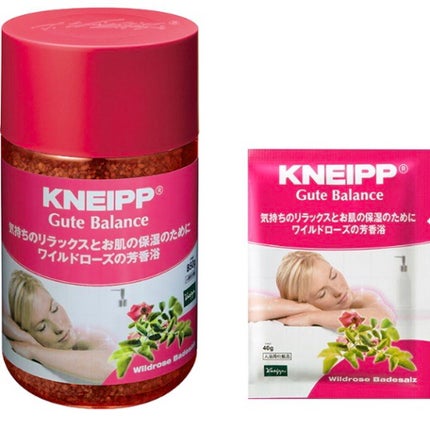 クナイプ グーテバランス バスソルト ワイルドローズの香り/クナイプ/入浴剤を使ったクチコミ(1枚目)