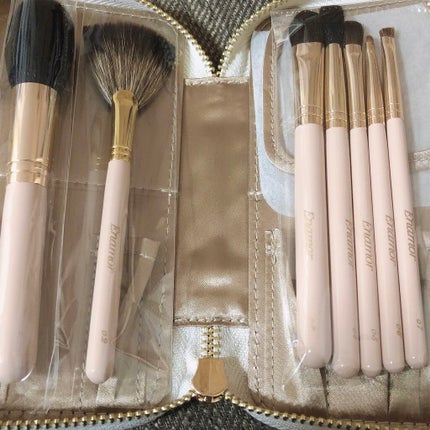 Enamor 熊野筆メイクブラシ7本&ケースセット/Enamor/メイクブラシを使ったクチコミ(3枚目)