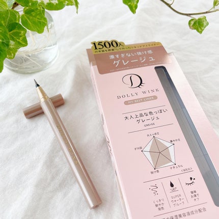 マイベストライナー/ドーリーウインク/リキッドアイライナーを使ったクチコミ(5枚目)