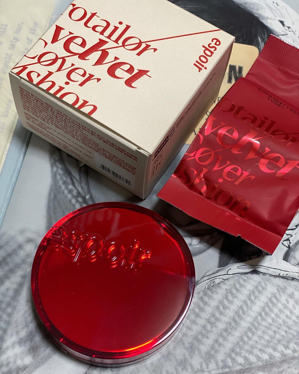 プロテーラービーベルベットカバークッション/espoir/クッションファンデーションを使ったクチコミ(3枚目)