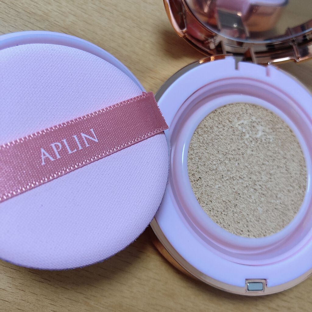 ピンクティーツリーカバークッション/APLIN/クッションファンデーションを使ったクチコミ（3枚目）