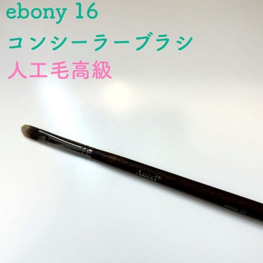 ebony40/Ancci brush/メイクブラシを使ったクチコミ（3枚目）