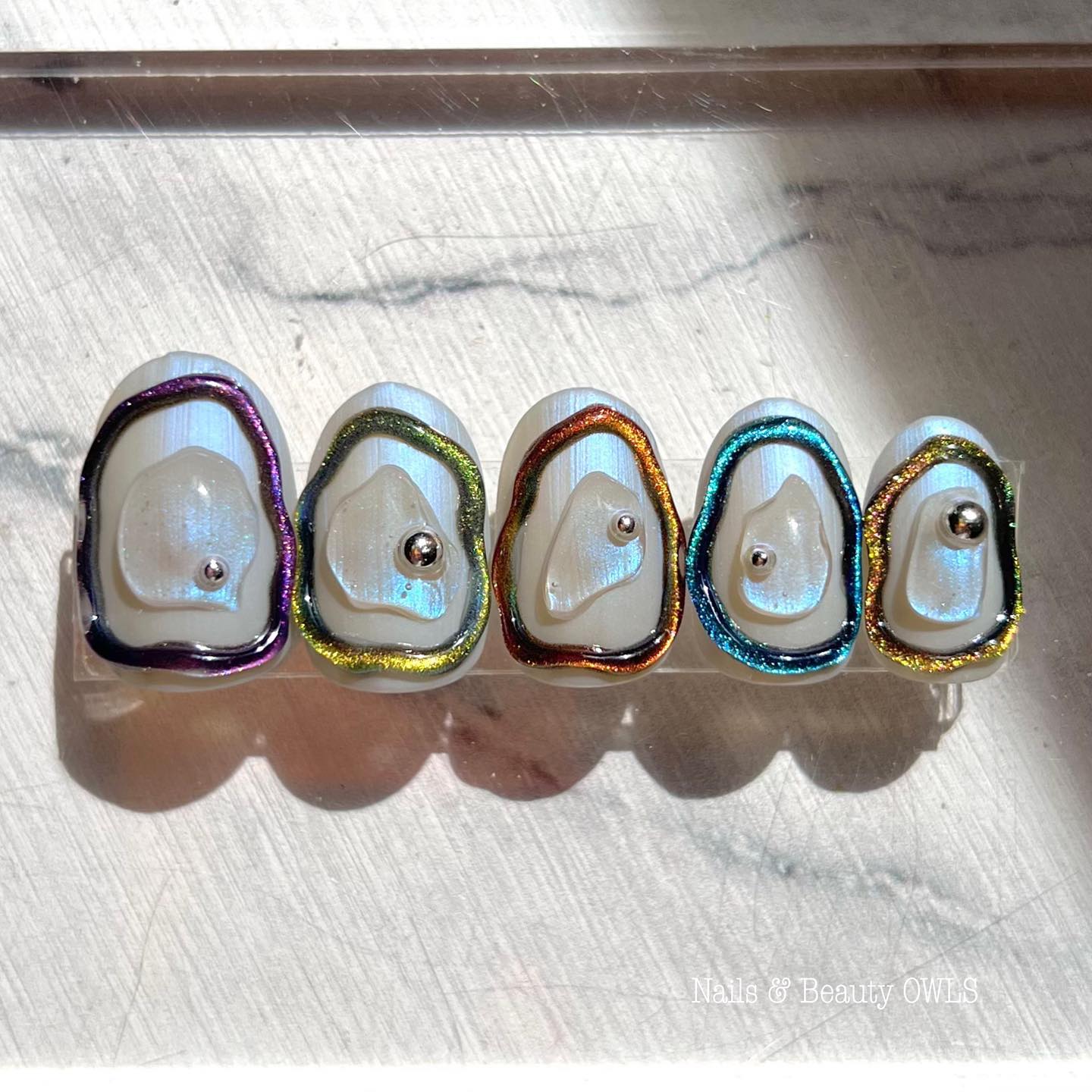 #カラフルネイル,#個性的ネイル,#個性派ネイル,#凸凹ネイル,#マグネットネイル,#韓国ネイル,#ぷっくりネイル,#ぷくぷくネイル,#立体ネイルのネイルデザイン