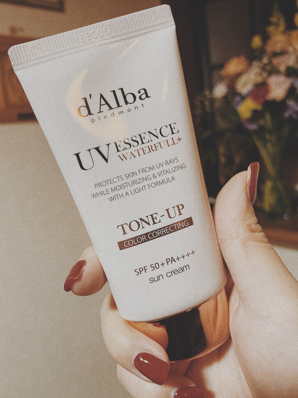 ウォータフルトーンアップサンクリーム/ダルバ/日焼け止めクリームを使ったクチコミ（1枚目）