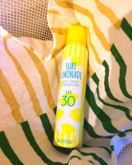 ボディースプレーファンデーション/SURF LEMONADE/日焼け止めミスト・スプレーを使ったクチコミ(1枚目)