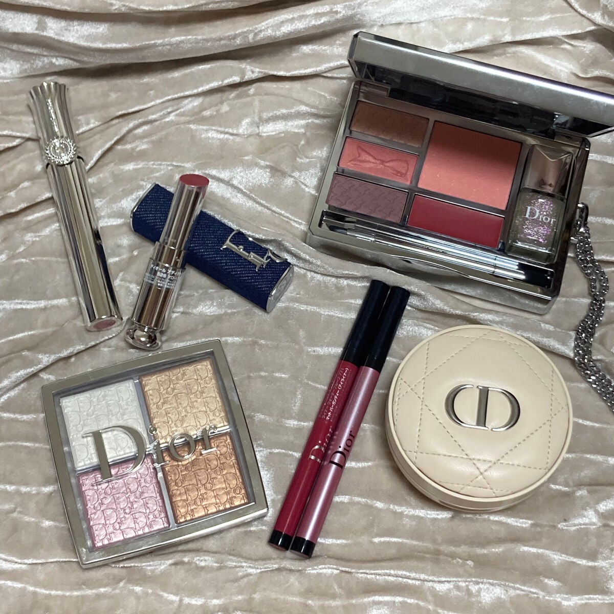 ディオール バックステージ フェイス グロウ パレット/Dior/ハイライトを使ったクチコミ(1枚目)