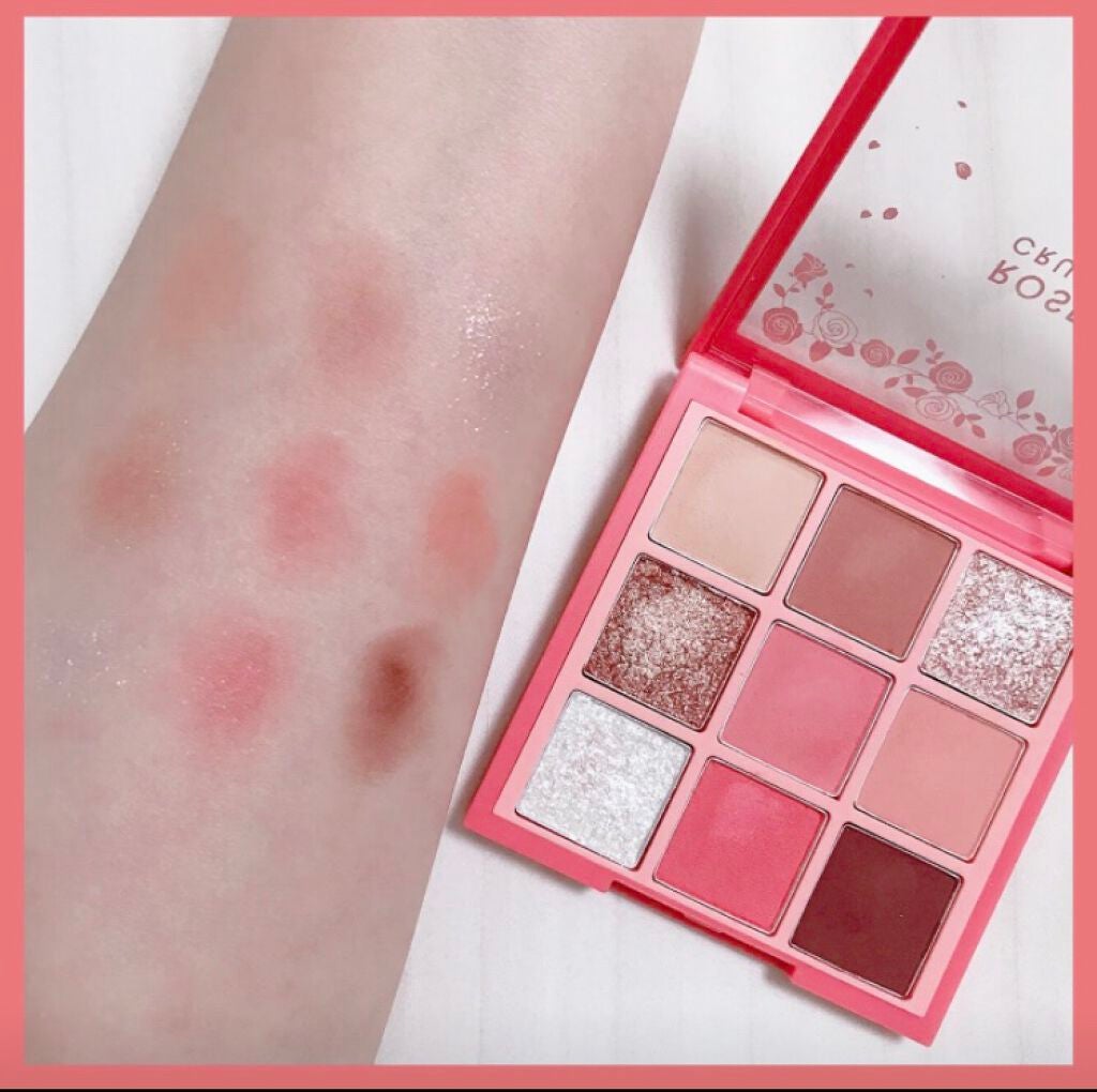 プレイカラーアイズ ローズクラッシュ/ETUDE/アイシャドウパレットを使ったクチコミ(3枚目)