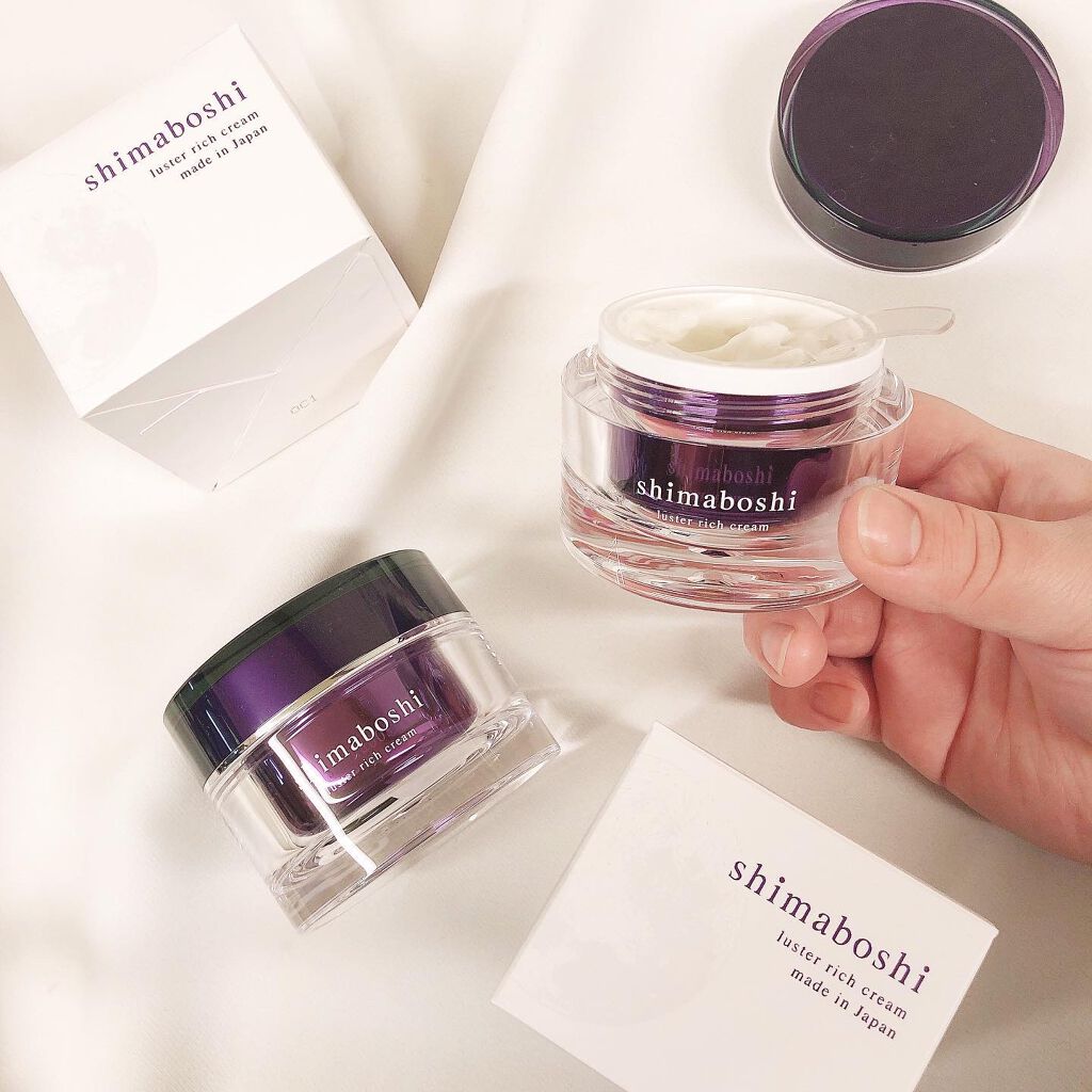 ラスターリッチクリーム/shimaboshi/フェイスクリームを使ったクチコミ(1枚目)