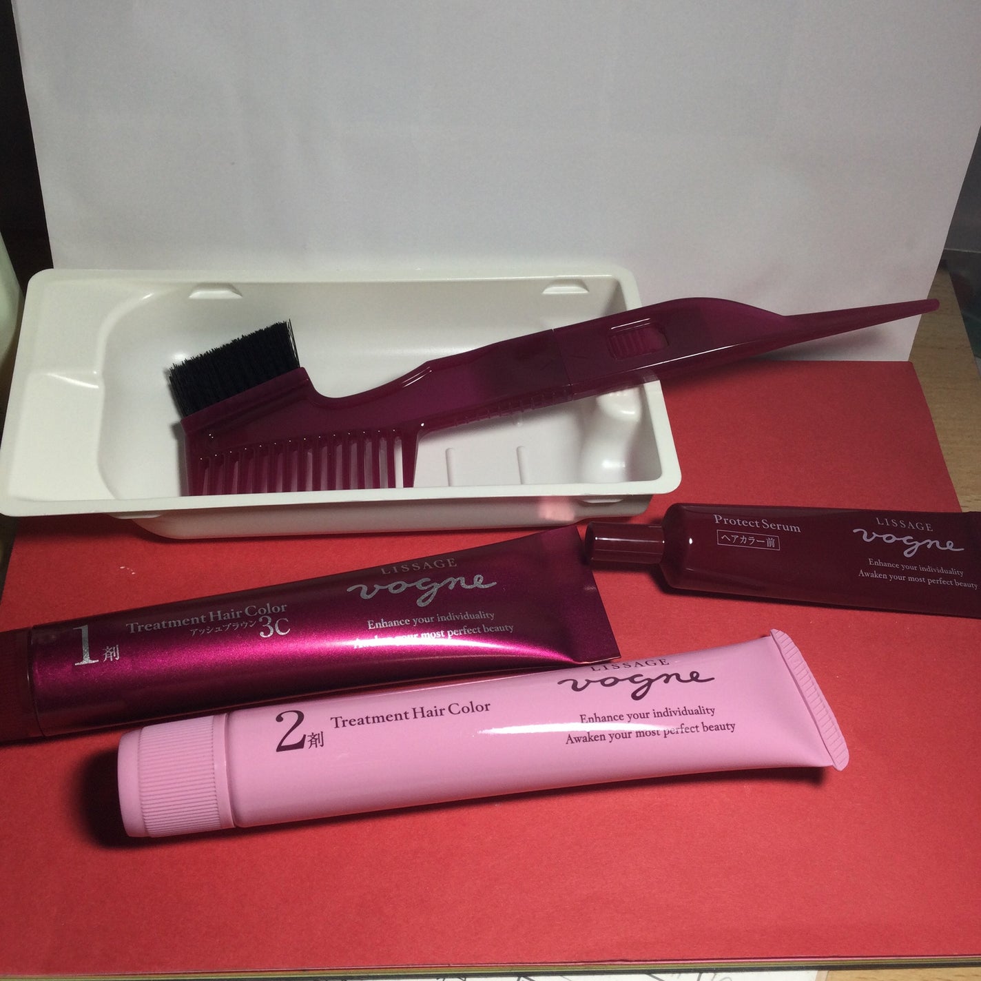ヴォーニュ トリートメントヘアカラー/リサージ/ヘアカラーを使ったクチコミ(2枚目)