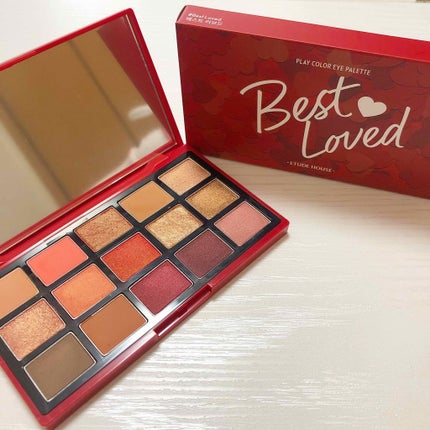 プレイカラーアイパレット ベストラブ/ETUDE/アイシャドウパレットを使ったクチコミ(1枚目)