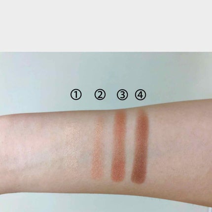 スキニーリッチシャドウ/excel/アイシャドウパレットを使ったクチコミ(3枚目)