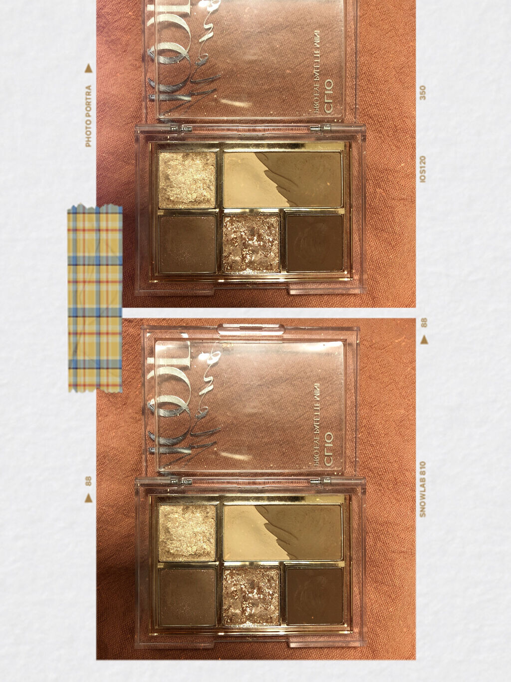 プロ アイパレット ミニ/CLIO/アイシャドウパレットを使ったクチコミ（1枚目）