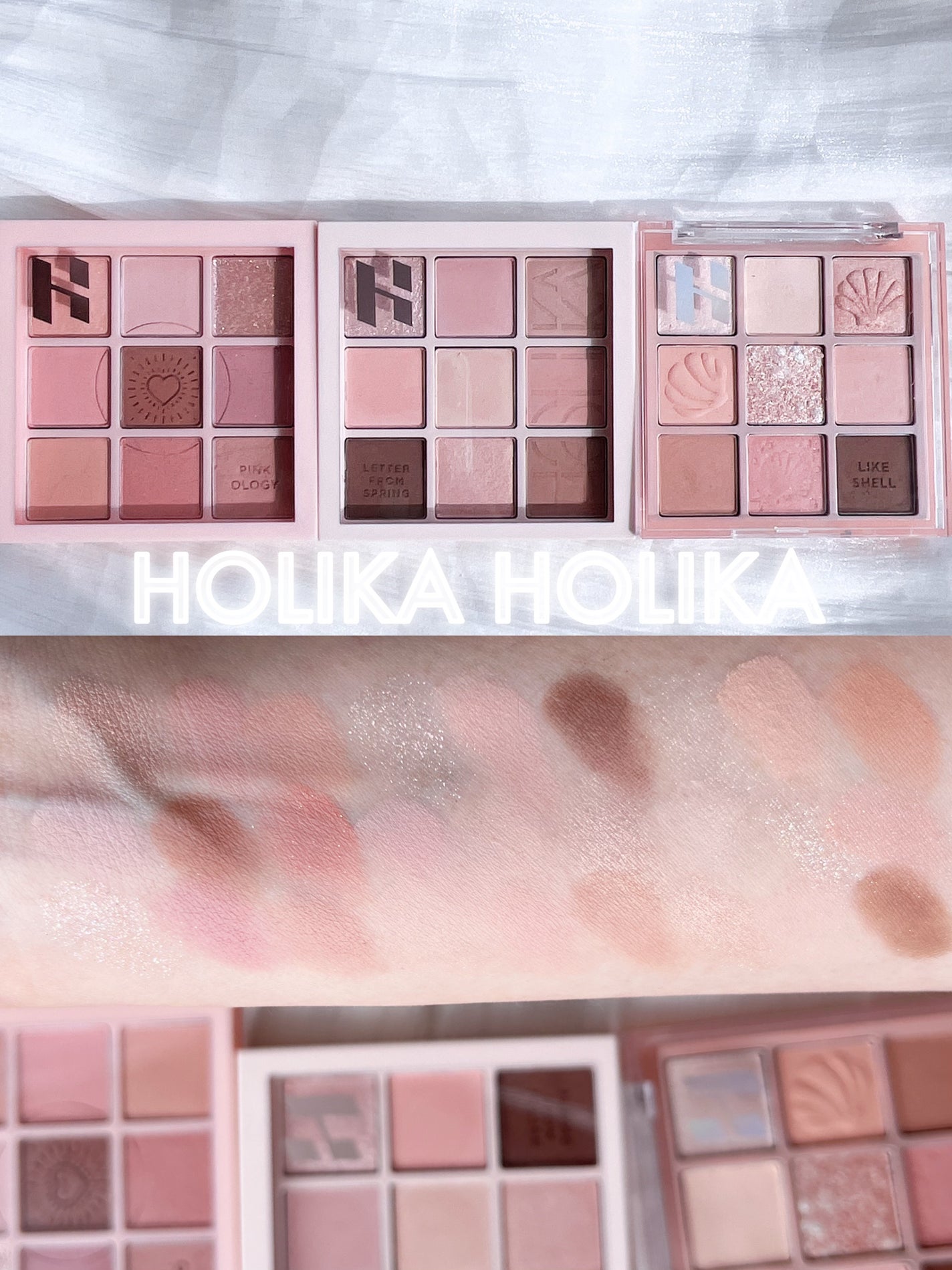 マイフェイブムードアイパレット 9カラー/HOLIKA HOLIKA/アイシャドウパレットを使ったクチコミ(1枚目)