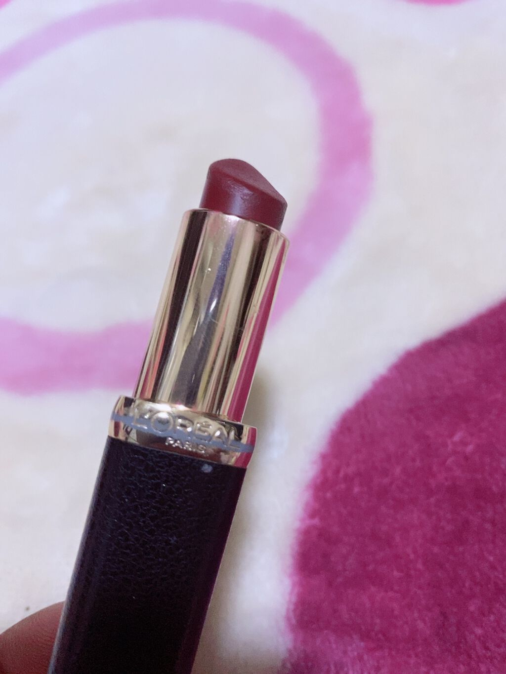 カラーリッシュモイストマットN/ロレアル パリ/口紅を使ったクチコミ(1枚目)