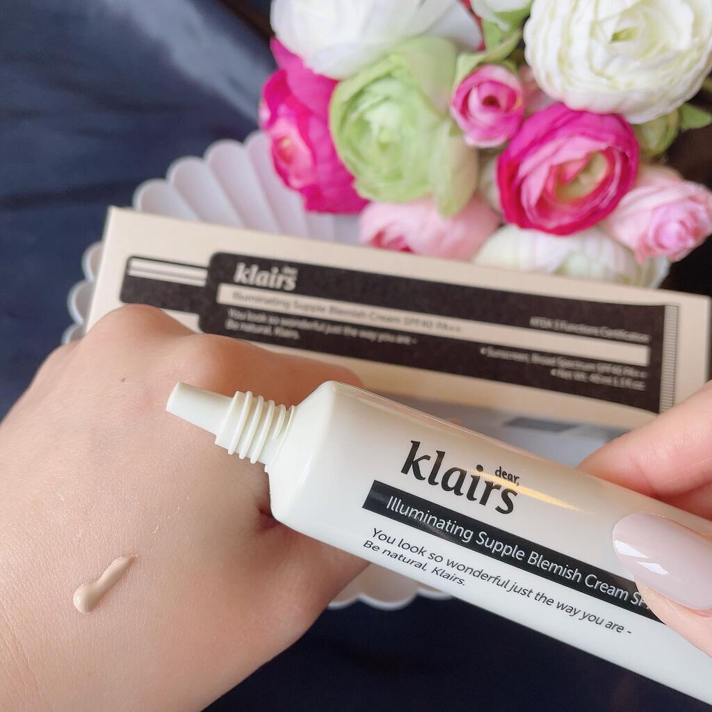 イルミネーティングサプルブレミッシュクリーム(40ml)/Klairs/化粧下地を使ったクチコミ(4枚目)