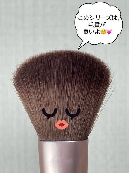 ac フェイスパウダーブラシ/セリア/メイクブラシを使ったクチコミ(3枚目)