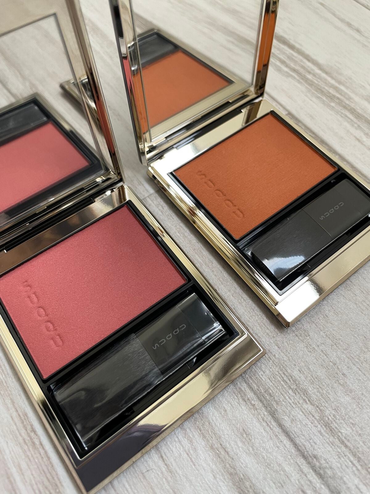 メルティング パウダー ブラッシュ/SUQQU/パウダーチークを使ったクチコミ(3枚目)