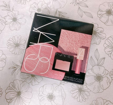 NARS ミニオーガズム ブラッシュ&リップデュオのクチコミ「☆プレゼント紹介☆
実は、KATE パーソナルリップクリームをくださった知人#とこちゃん か.....」(1枚目)
