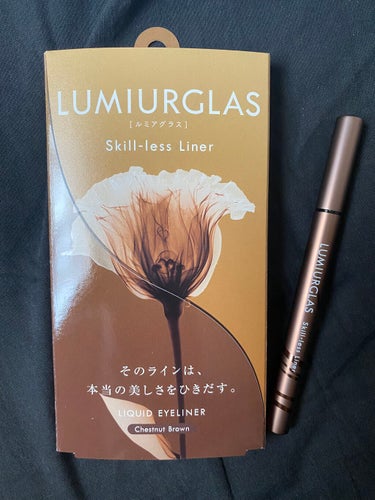 スキルレスライナー/LUMIURGLAS/リキッドアイライナーを使ったクチコミ（1枚目）