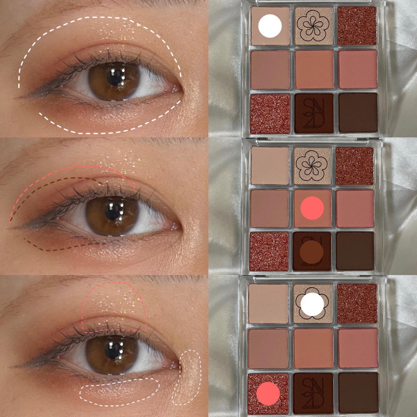 カラーライズスターリーアイズ/S2ND/アイシャドウパレットを使ったクチコミ(6枚目)