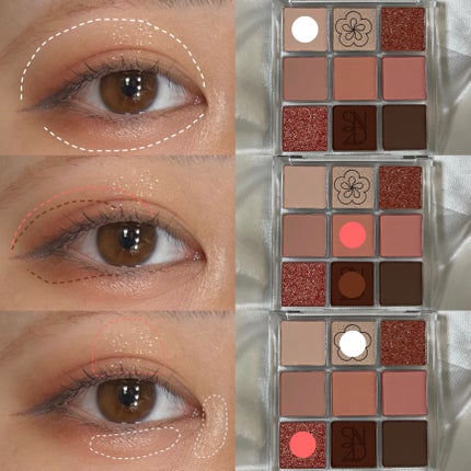 カラーライズスターリーアイズ/S2ND/アイシャドウパレットを使ったクチコミ(6枚目)