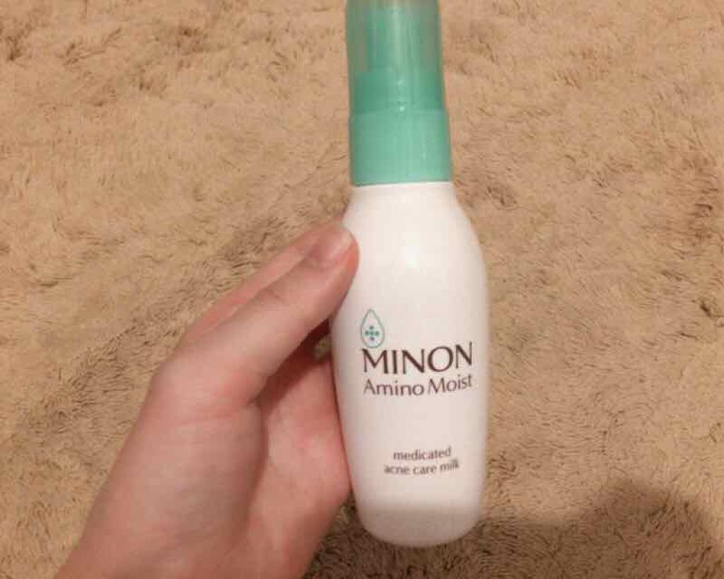 ミノン アミノモイスト 薬用アクネケア ミルク/ミノン/乳液を使ったクチコミ（1枚目）