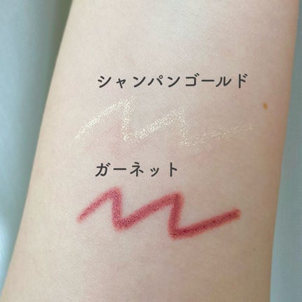 TMメタリックアイライナー/セリア/ペンシルアイライナーを使ったクチコミ(5枚目)