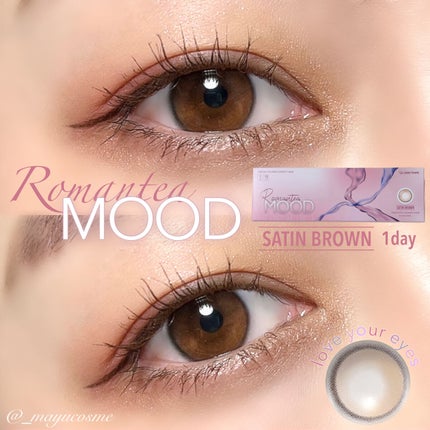 Romantea Mood/THEPIEL/カラーコンタクトレンズを使ったクチコミ(1枚目)