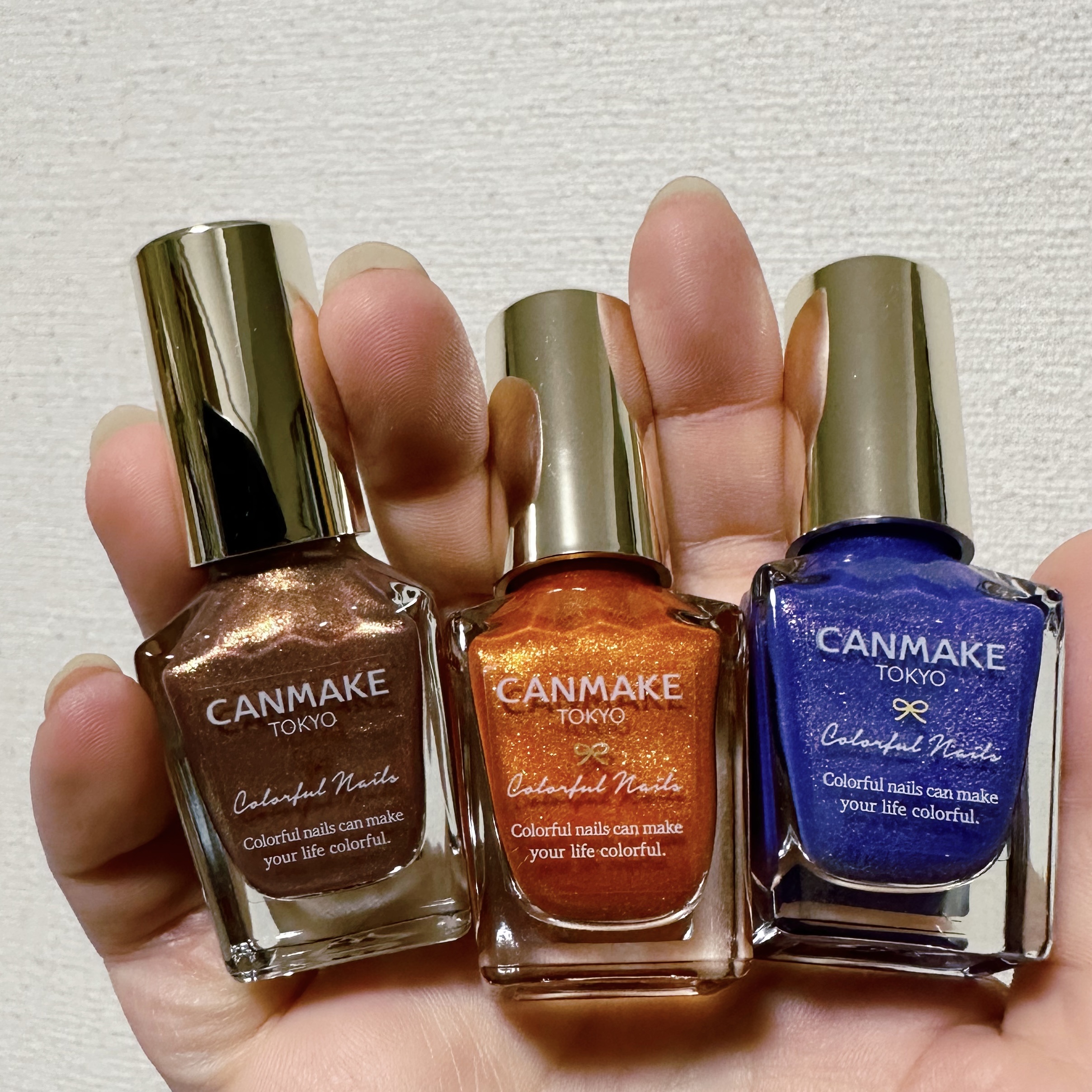 カラフルネイルズ/キャンメイク/マニキュアを使ったクチコミ（1枚目）