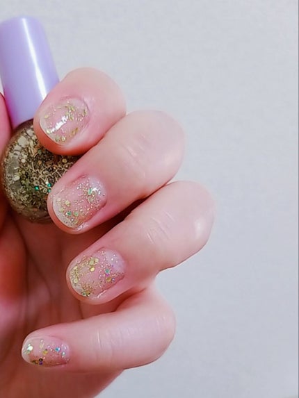 キキララ ネイル/DAISO/マニキュアを使ったクチコミ(2枚目)