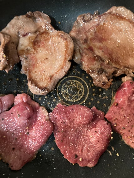 ゆぽぽㄘゃん(フォロバ100) on LIPS 「焼肉を食べた翌日、お肌に艶が出るわたくし。。本家かつめし亭牛タ..」(7枚目)