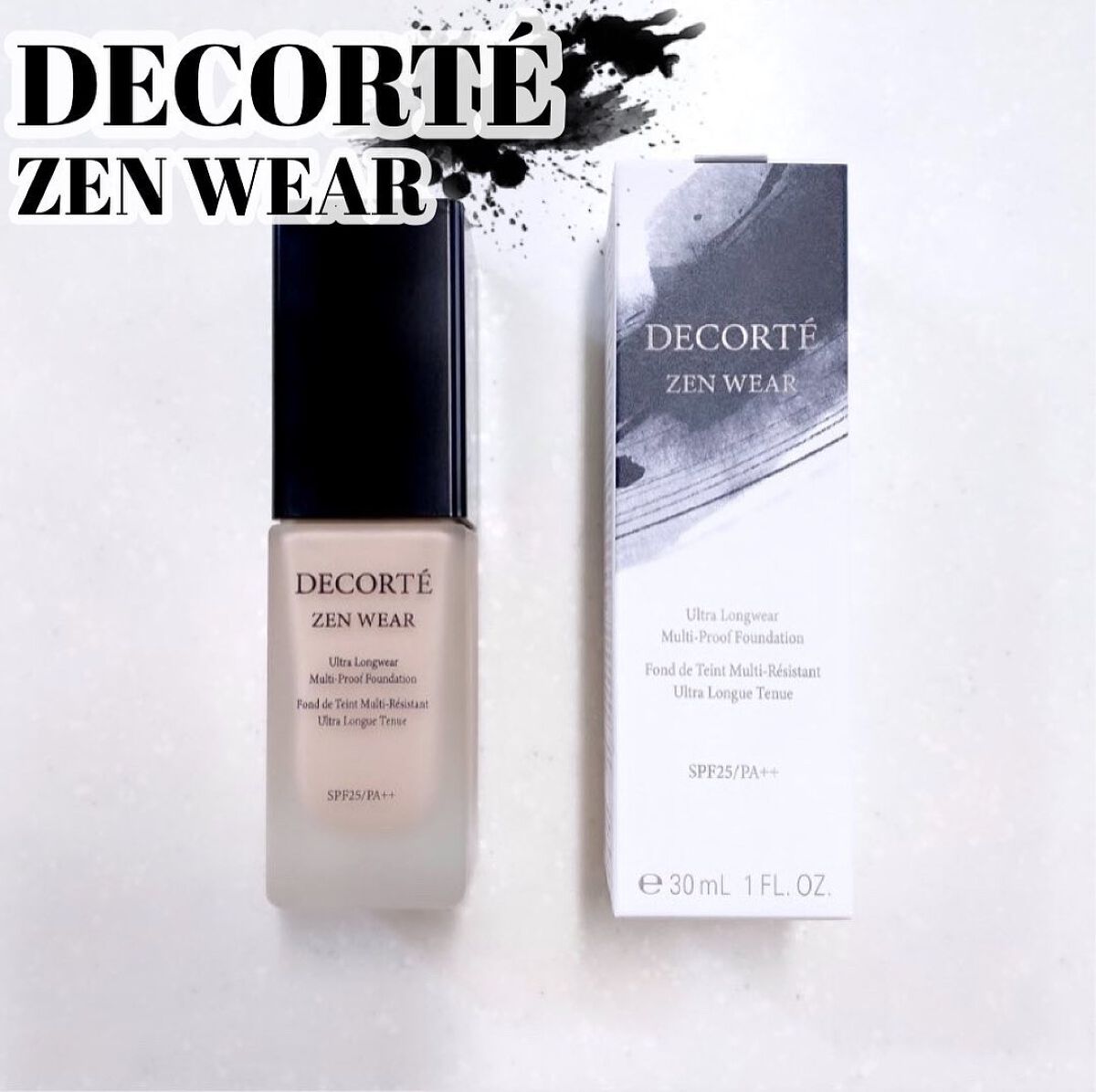 ゼン ウェア フルイド/DECORTÉ/リキッドファンデーションを使ったクチコミ（1枚目）