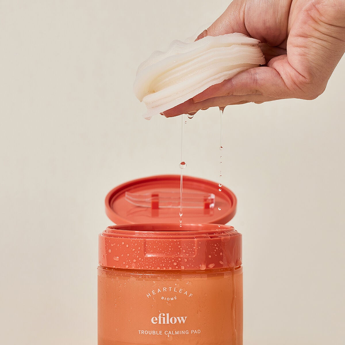 ドクダミバイオームトラブルカーミングパッド efilow