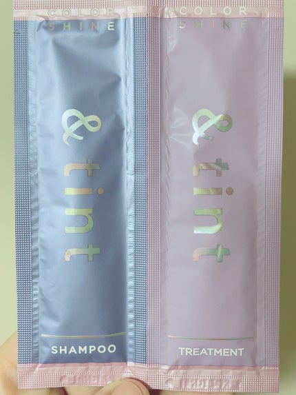 アンドティント カラーシャイン シャンプー/ヘアトリートメント/&tint/市販シャンプーを使ったクチコミ(1枚目)
