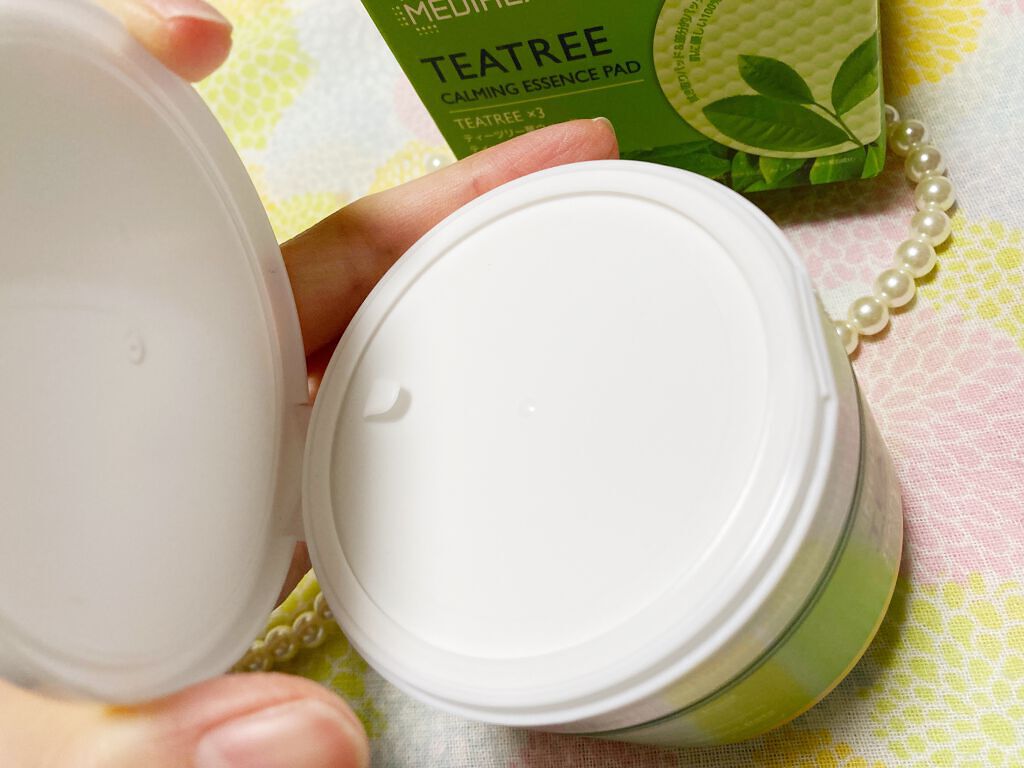 ティーツリーカーミングエッセンスパッド/MEDIHEAL/トナーパッドを使ったクチコミ（2枚目）