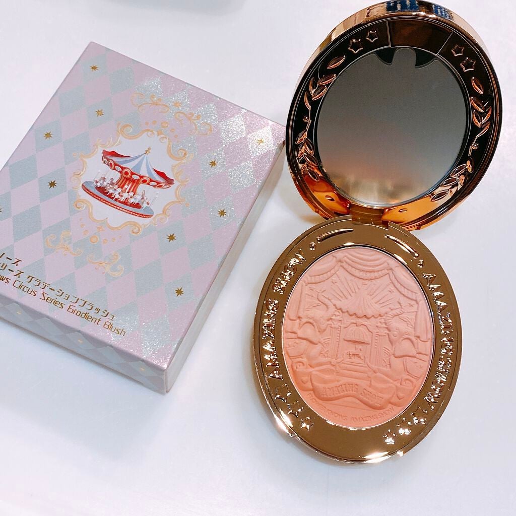 サーカスシリーズ グラデーションブラッシュ /FlowerKnows/パウダーチークを使ったクチコミ(2枚目)