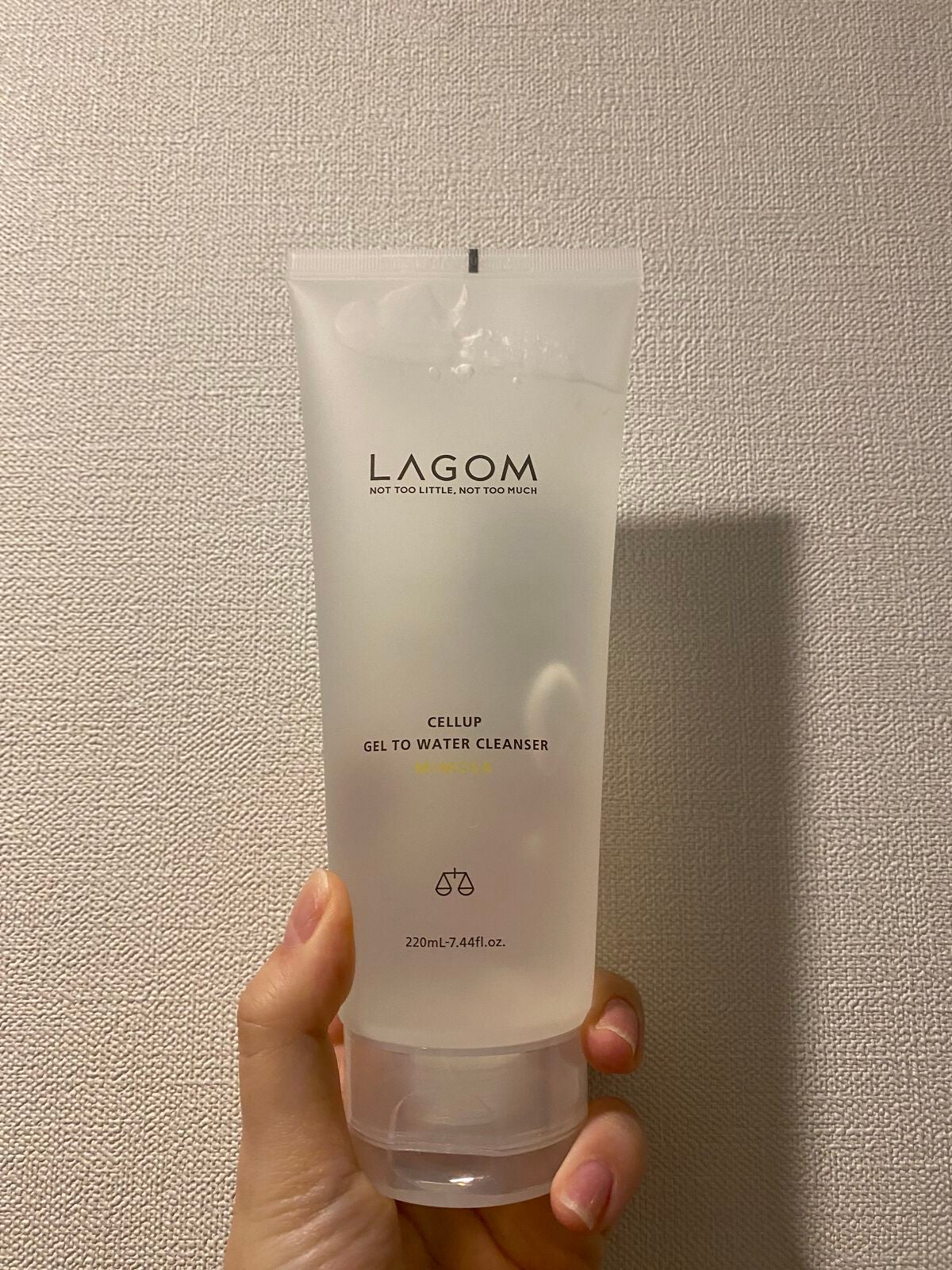 ラゴム ジェルトゥウォーター クレンザー(朝用洗顔)/LAGOM /その他洗顔料を使ったクチコミ(1枚目)