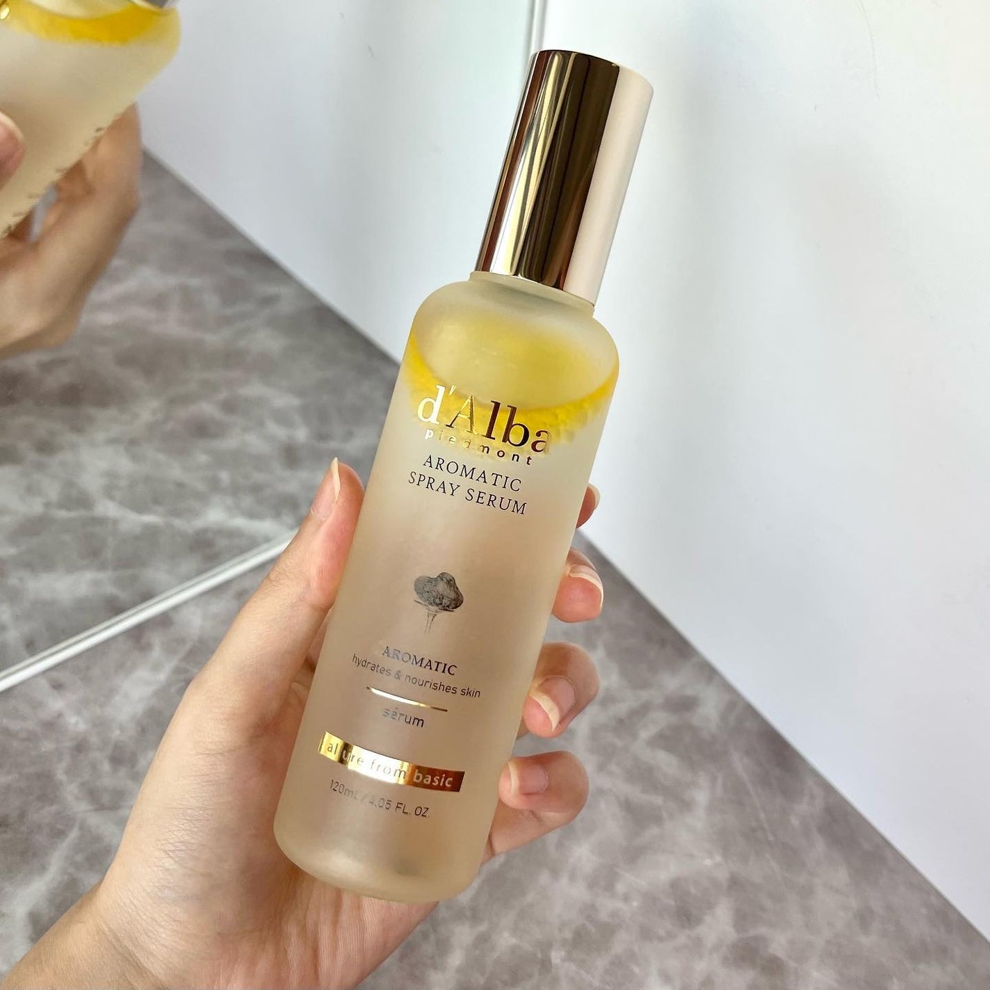 ダルバ ホワイトトリュフファーストスプレーセラム/ダルバ/ミスト状化粧水を使ったクチコミ(1枚目)