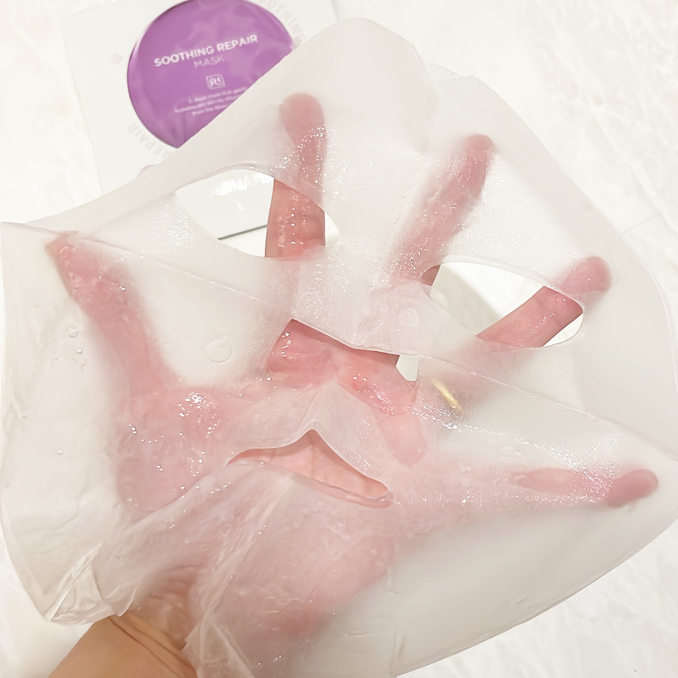 [R4] スージングマスクパック/ダーマファーム/シートマスク・パックを使ったクチコミ（3枚目）