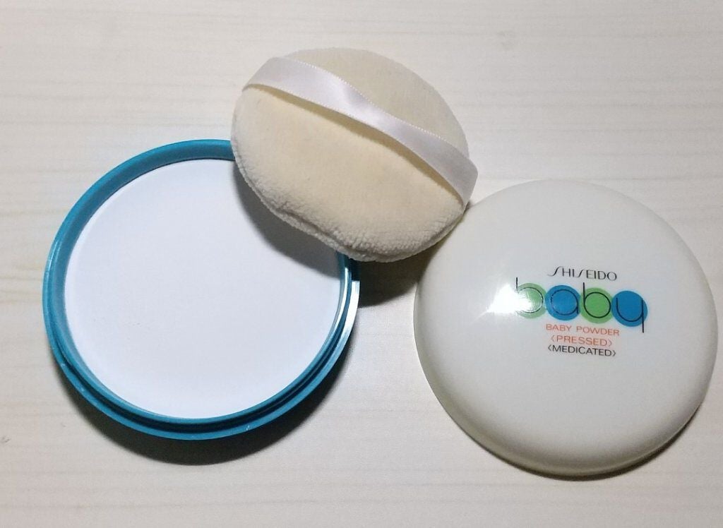 資生堂ベビーパウダー(プレスド)/ベビー/ボディパウダーを使ったクチコミ(2枚目)