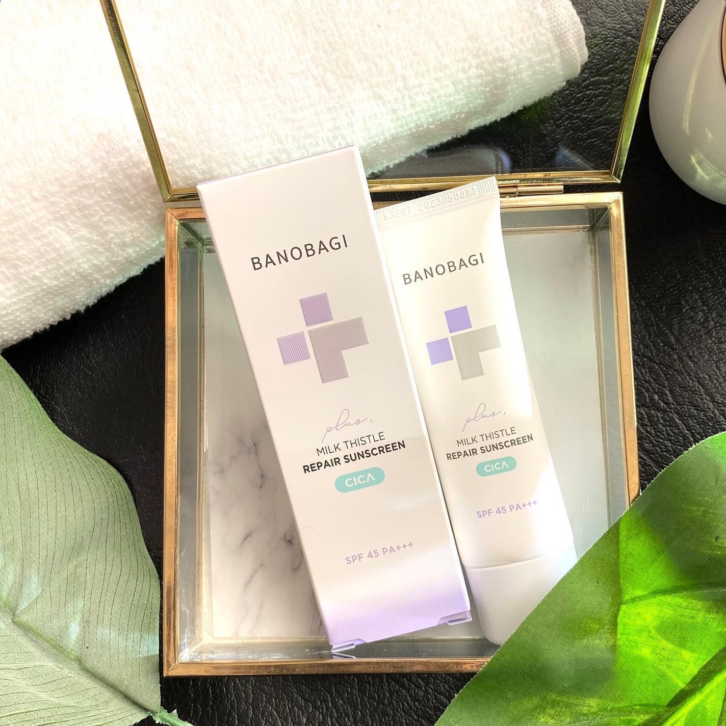 ミルクシスルリペアシカサンスクリーンプラス/BANOBAGI/日焼け止めミルクを使ったクチコミ(1枚目)