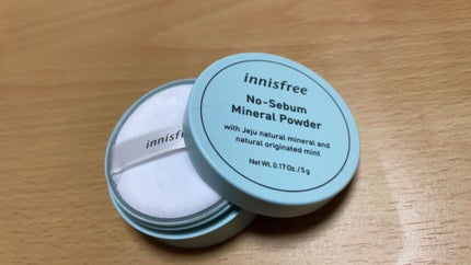 ノーセバム ミネラルパウダー N/innisfree/ルースパウダーを使ったクチコミ(1枚目)
