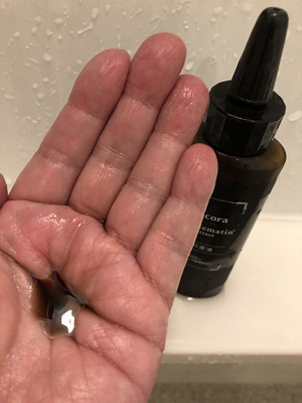 プロヘマチン原液/fracora/洗い流すヘアトリートメントを使ったクチコミ（3枚目）