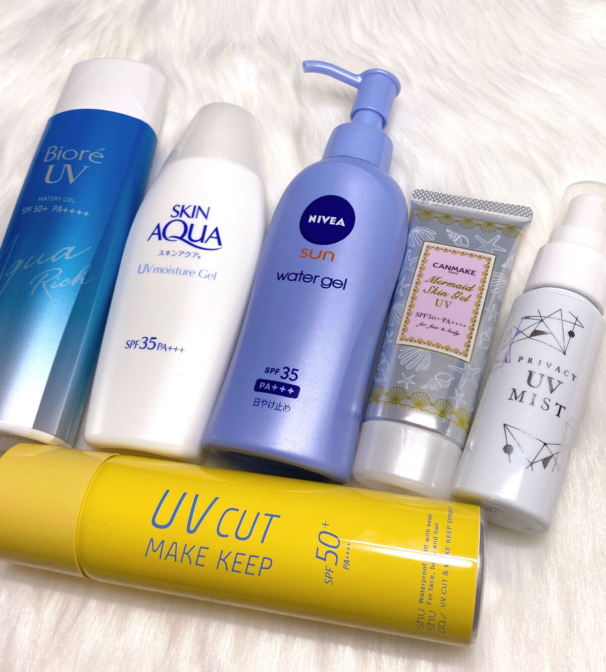 マーメイドスキンジェルUV/キャンメイク/日焼け止めジェルを使ったクチコミ（1枚目）